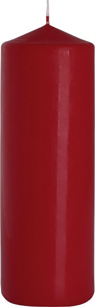 

Świeca walec burgund 8cm 25cm Bispol Pl 160