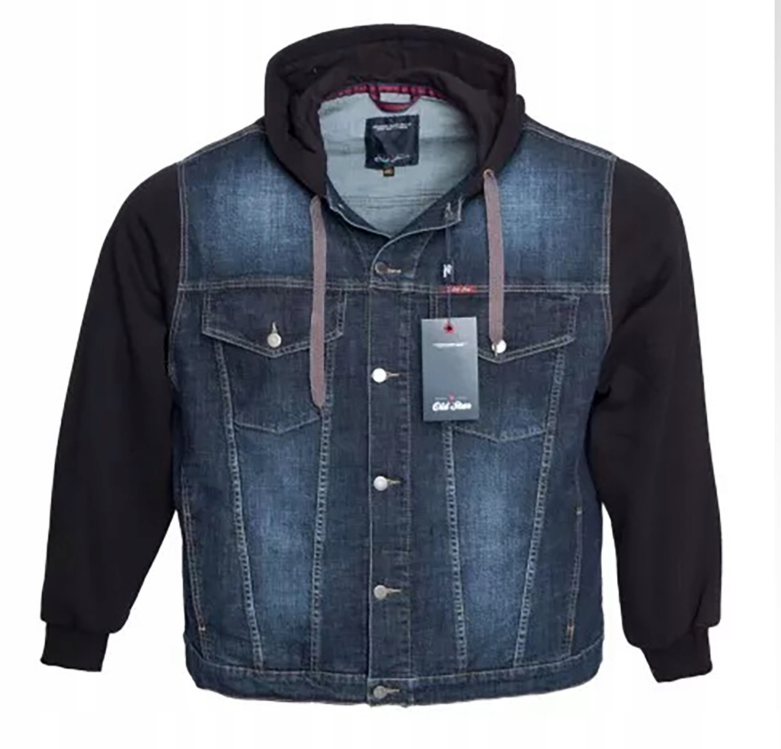 5XL Velká Bunda Katana Baseball Jeans Kapuce Big