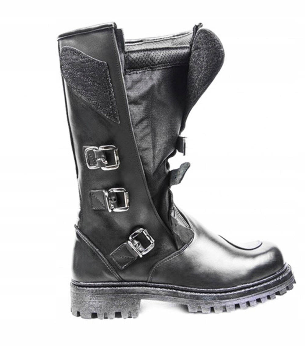 SKÓRZANE BUTY MOTOCYKLOWE Z KLAMRAMI r. 41 CHOPPER CRUISER HIT Producent inny