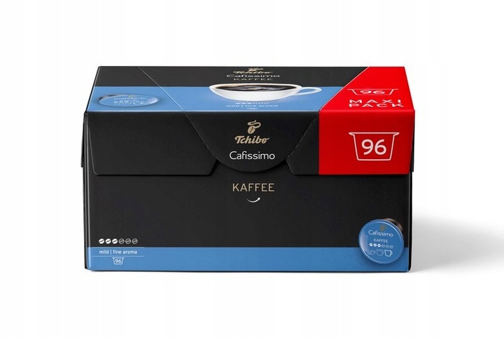 Levně Tchibo Cafissimo Fine Aroma 96kap Káva Kapsle Arabika