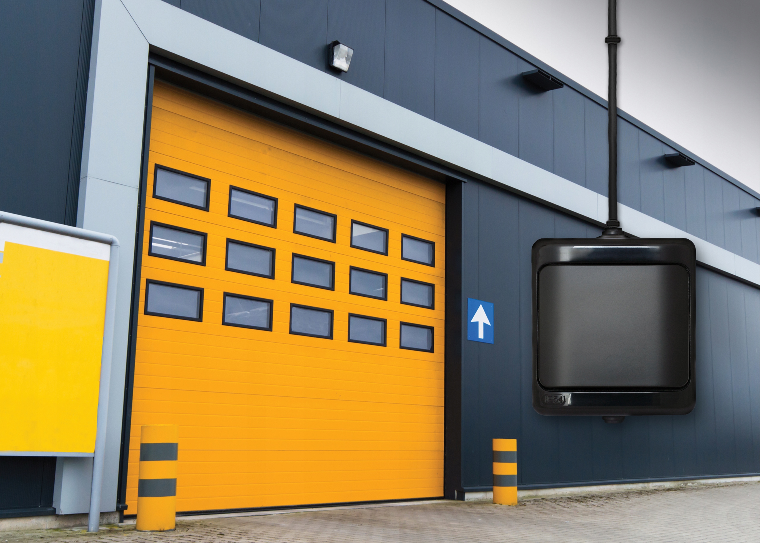 Gniazdo pojedyncze hermetyczne czarne BRYZA IP54 Typ gniazda Gniazdo