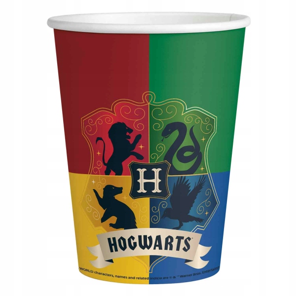 

Kubeczki papierowe Harry Potter 250ml 8sztuk