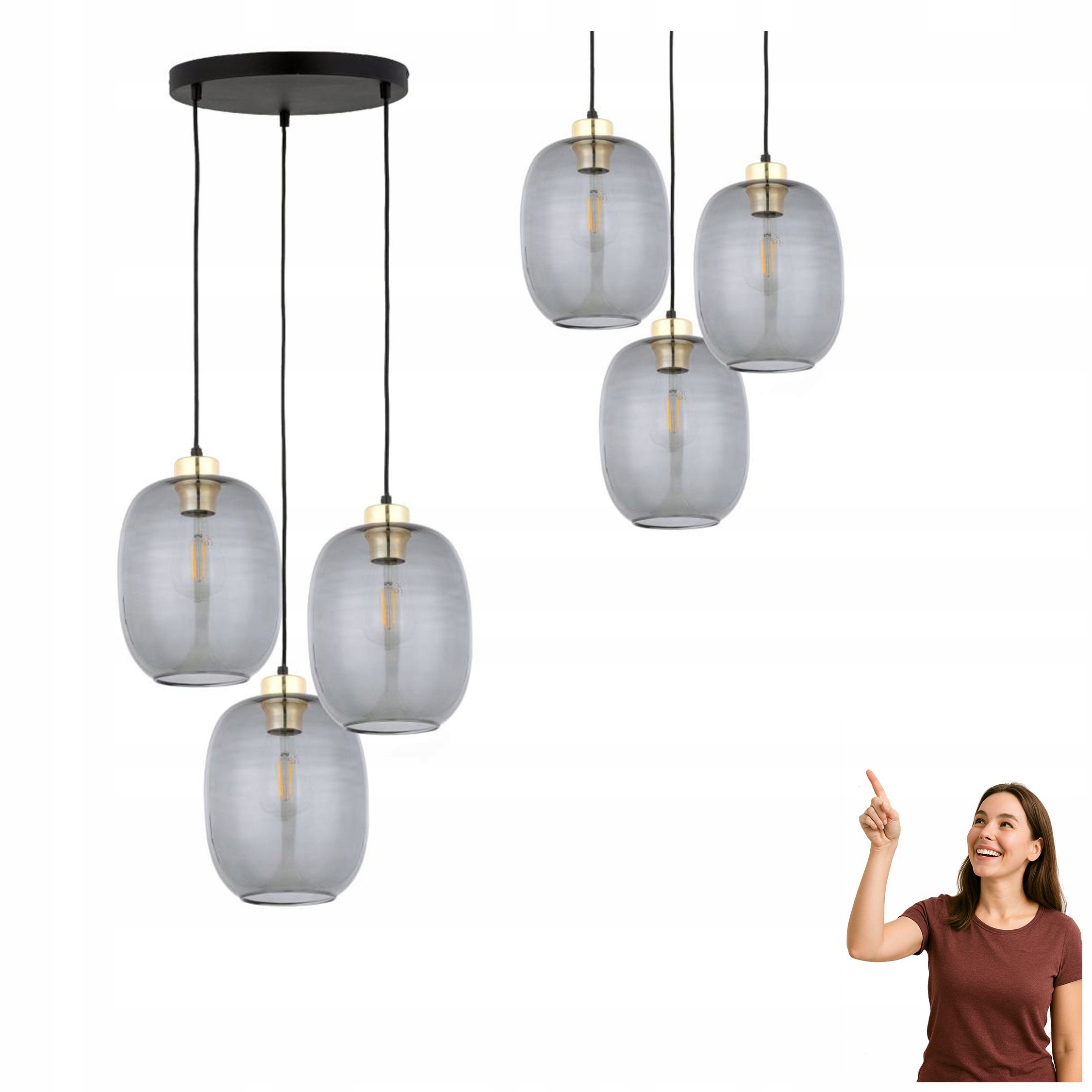 Závesná lampa Delta 4840 Tk Lighting