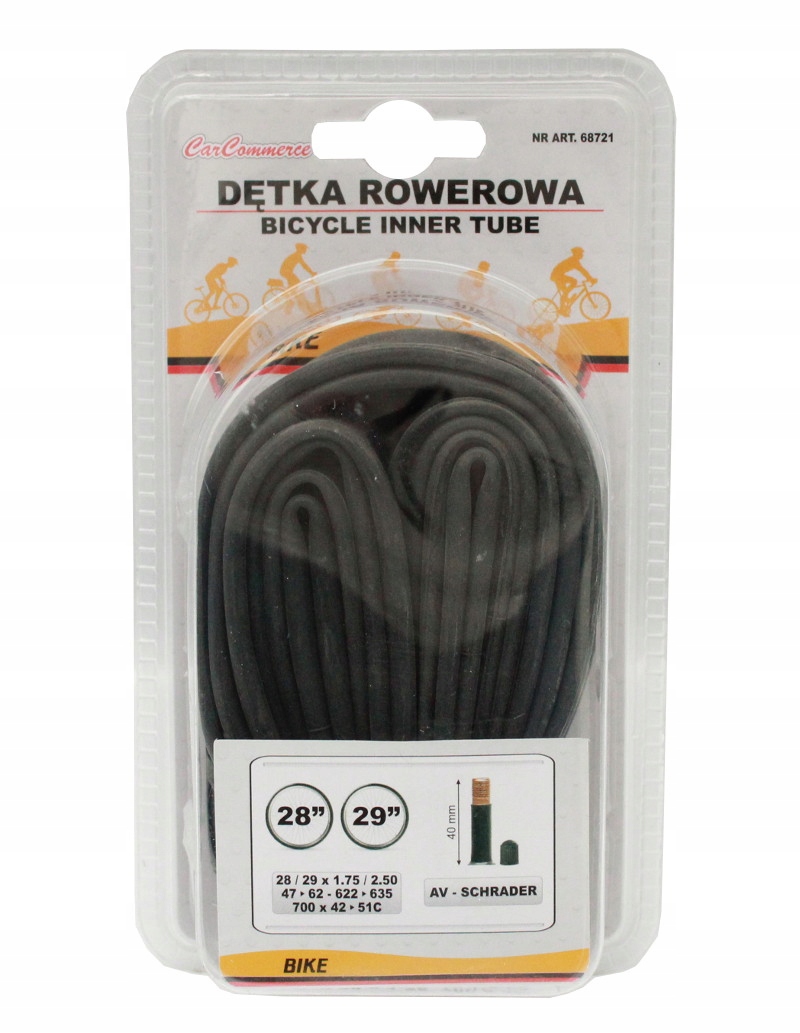 

Dętka Rowerowa Mocna 28/29 X 1,75 2,5 Av