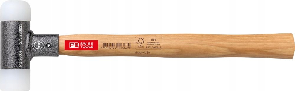 Kladivo s měkkým obouchem bez zpětného rázu 50 mm Pb Swiss Tools