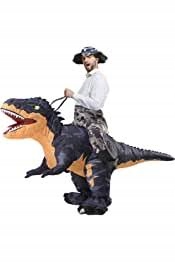 DINOZAUR STRÓJ PRZEBRANIE DMUCHANY KOSTIUM T-REX