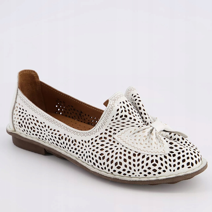 Venezia 301 148-1 WHITE biały r.39 mokasyn ażurek Marka Venezia