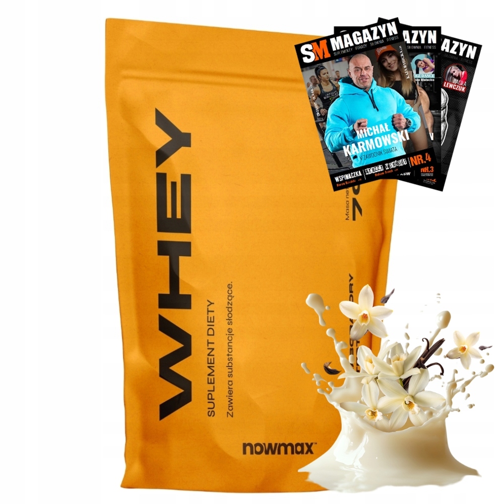 nowmax BIAŁKO 700 g WHEY PROTEIN KOMPLEKS BIAŁKOWY CONCENTRATE MIX