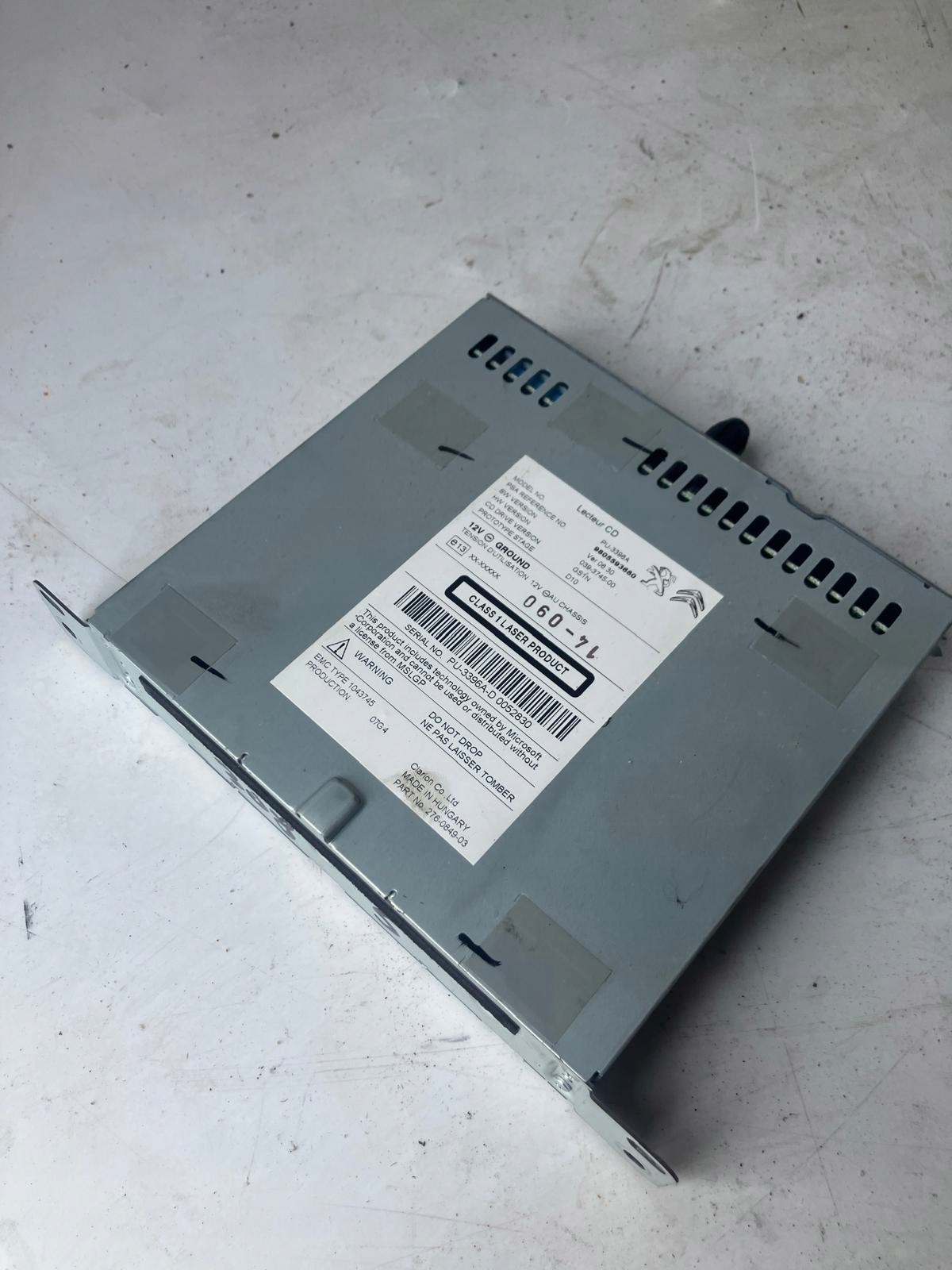 player navigation devices PEUGEOT 308 T9 9805593680