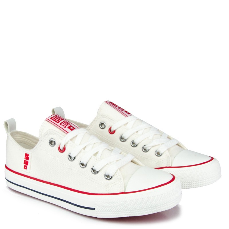 

Trampki Niskie Big Star JJ274123 Białe LaRoni