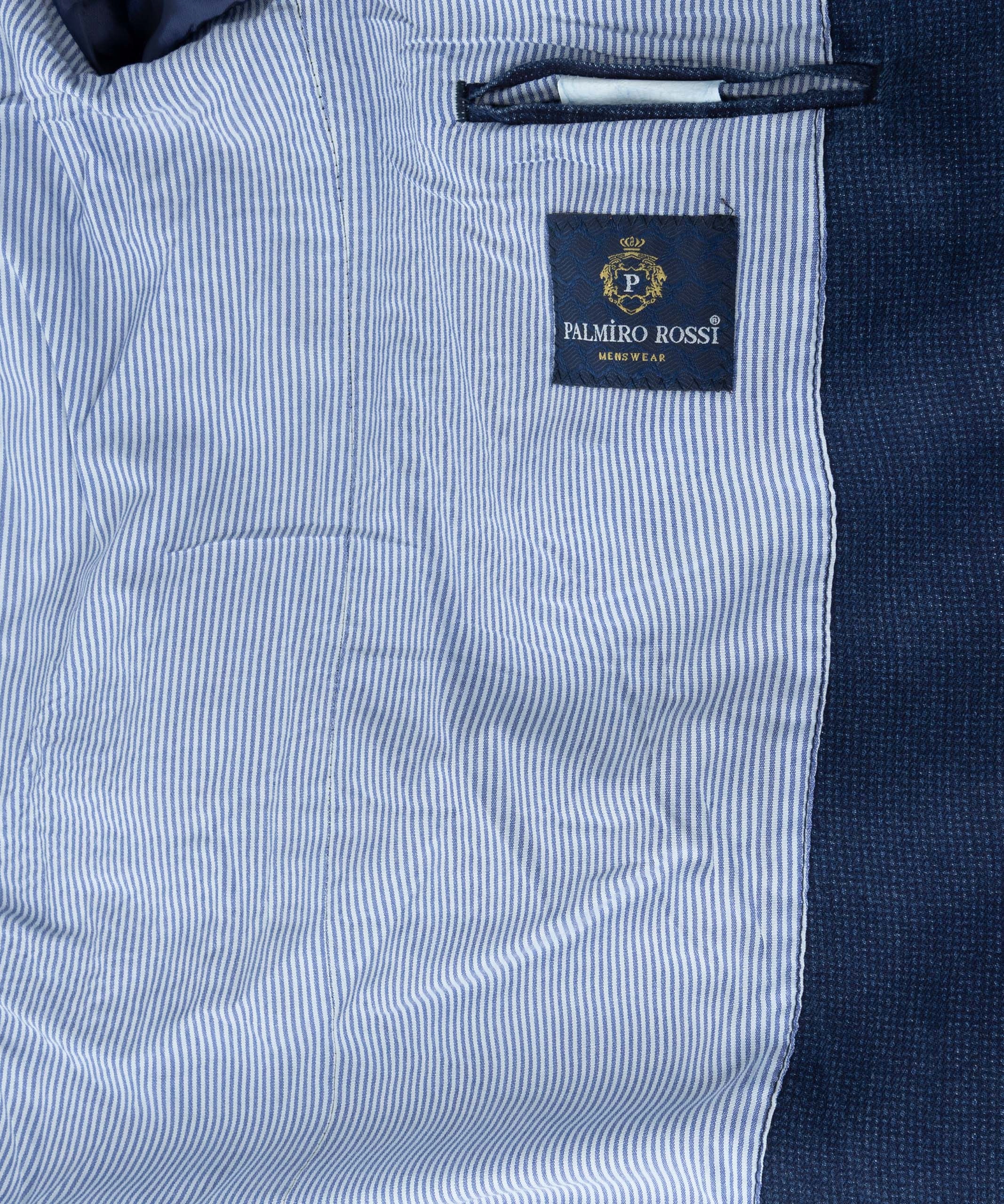 Marynarka męska, wełniana, Palmiro Rossi, 48 jeans Rodzaj jednorzędowy
