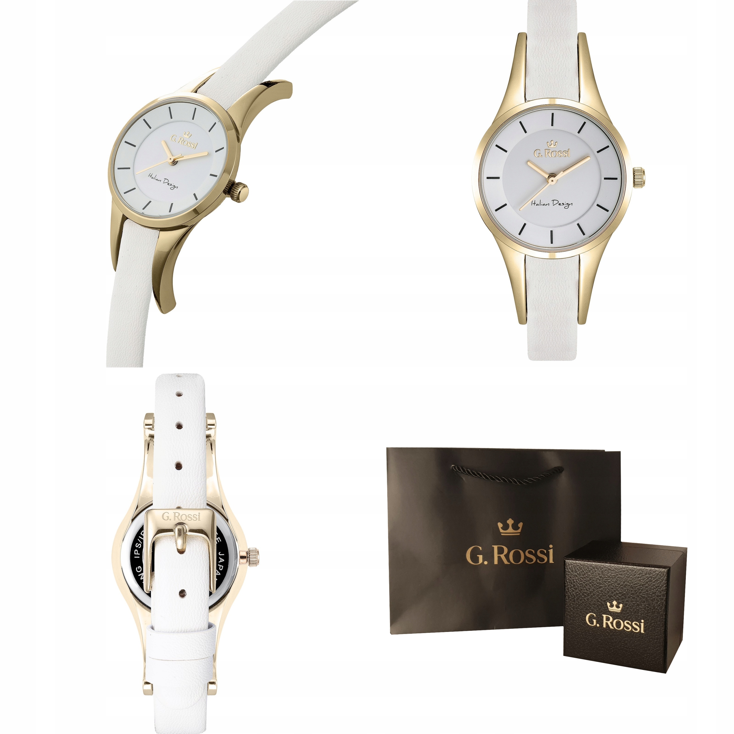 ZGAREK DAMSKI G. ROSSI ENRICA SKÓRZANY PASEK Funkcje Brak