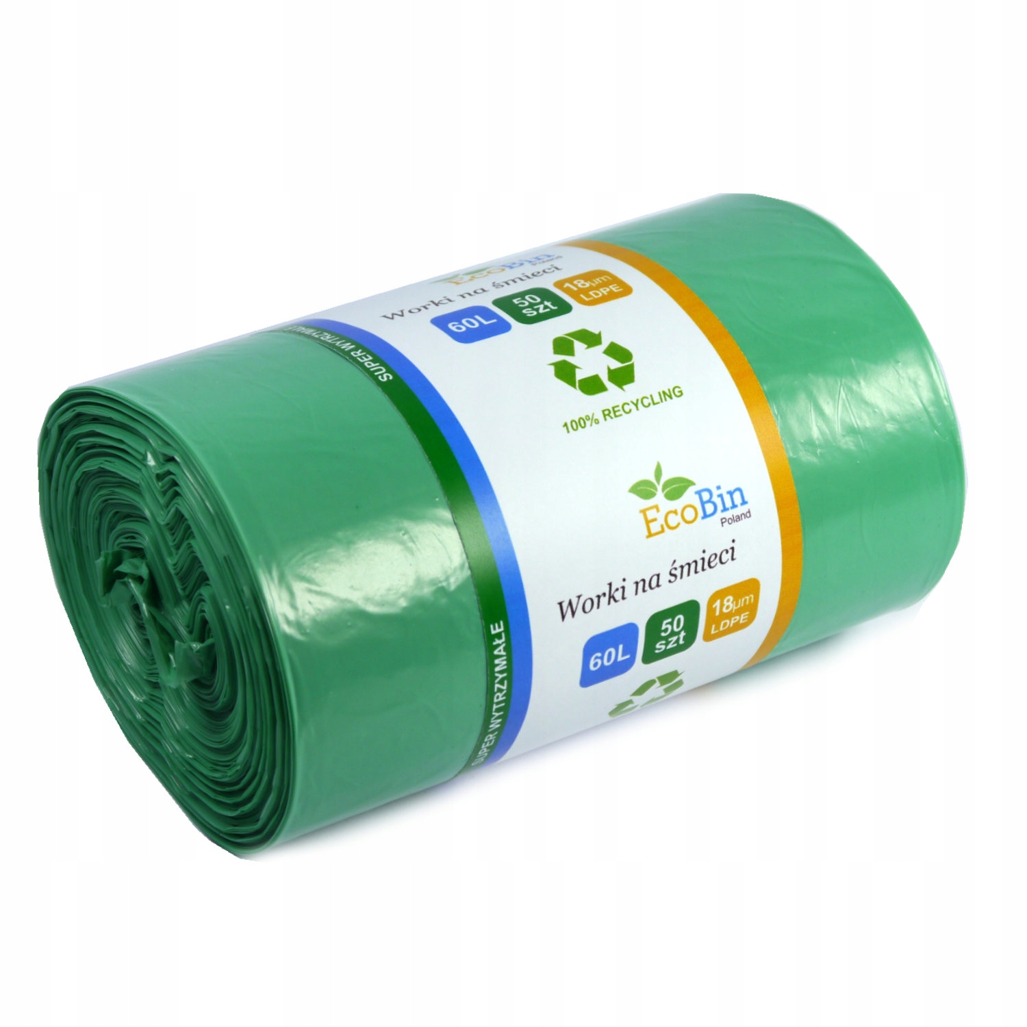 

Worki na śmieci do segregacji odpadów 60L x 50szt