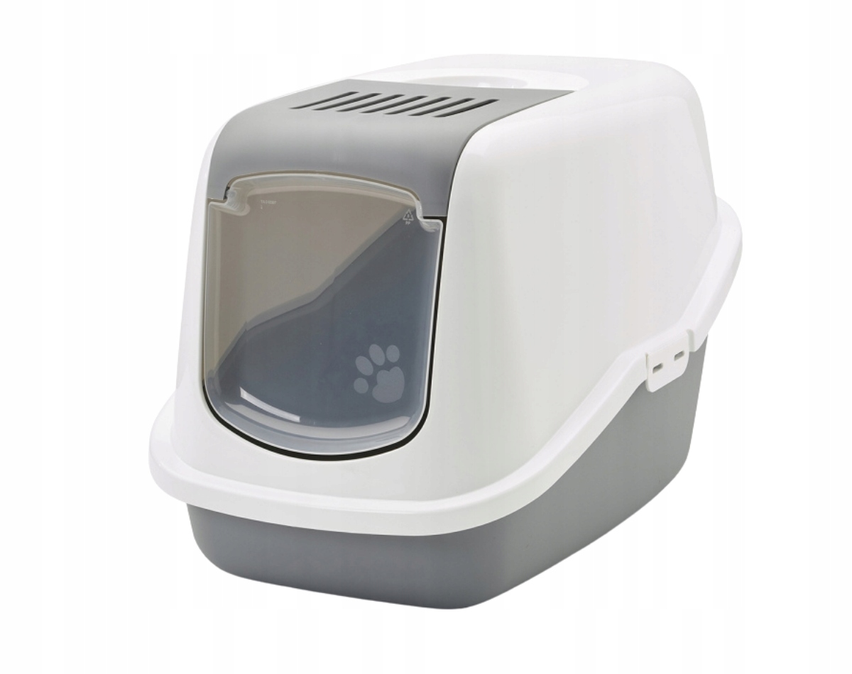Levně Savic Toaleta pro kočky Nestor šedá /56x39x38 cm