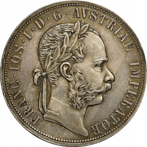 Austria, 2 floreny 1875, Franz Josef I