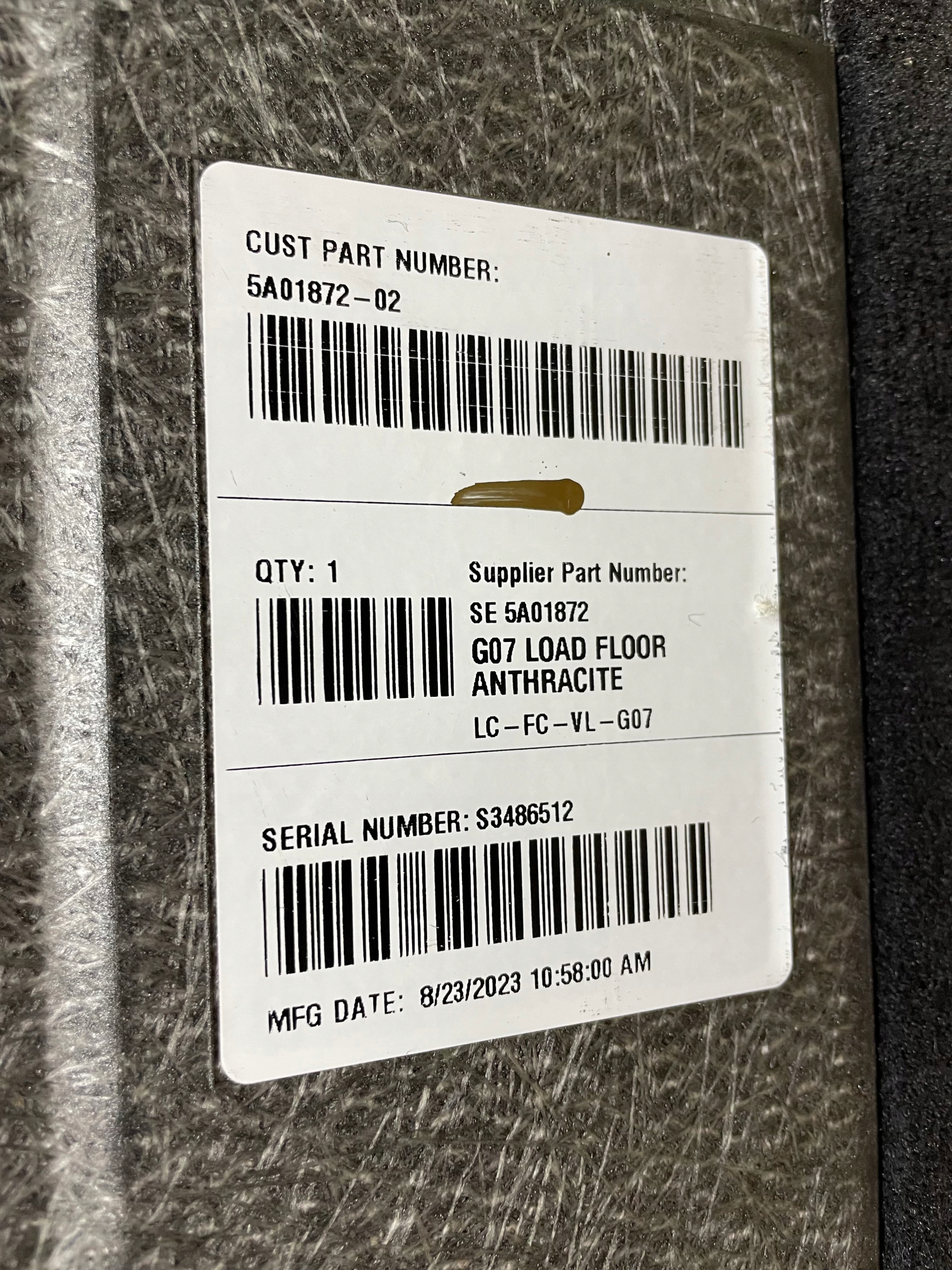 mats boot BMW X7 G07 LCI 2023R IDEAL