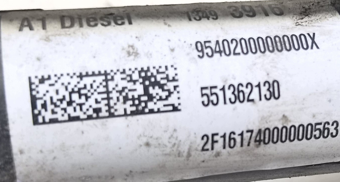 rohr Tankklappe 13493916 OPEL ASTRA K 1 6 CDTI