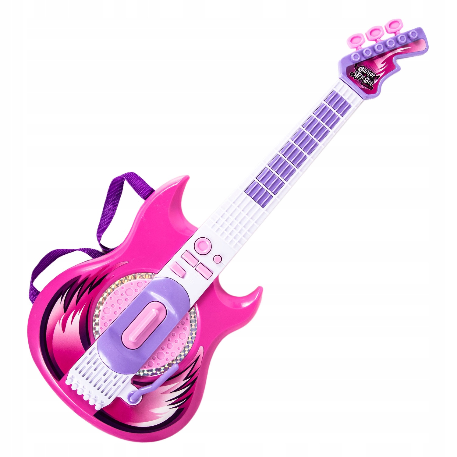 GITARA ELEKTRYCZNA ZESTAW KARAOKE DLA DZIECI z MIKROFONEM EAN (GTIN) 5903772580501