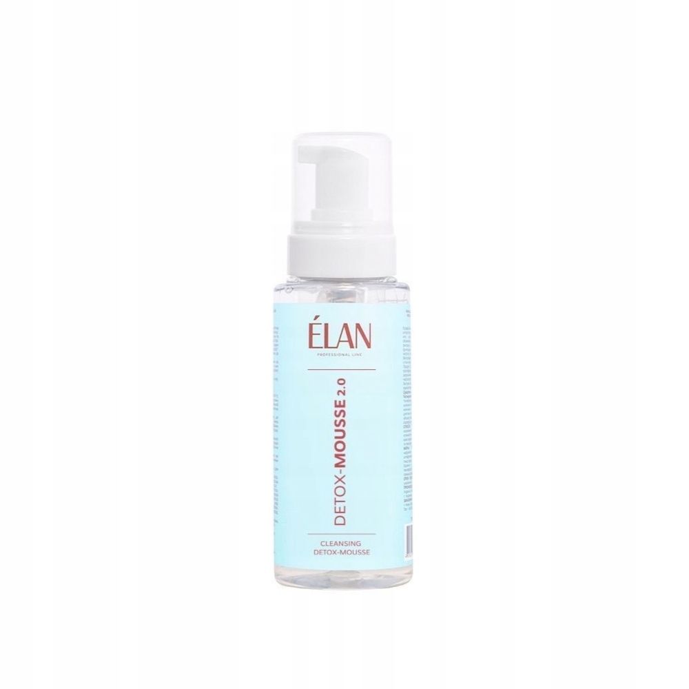 Elan Detox-Mousse 2.0 Čistící pěna na obličej, obočí a řasy 150 Ml
