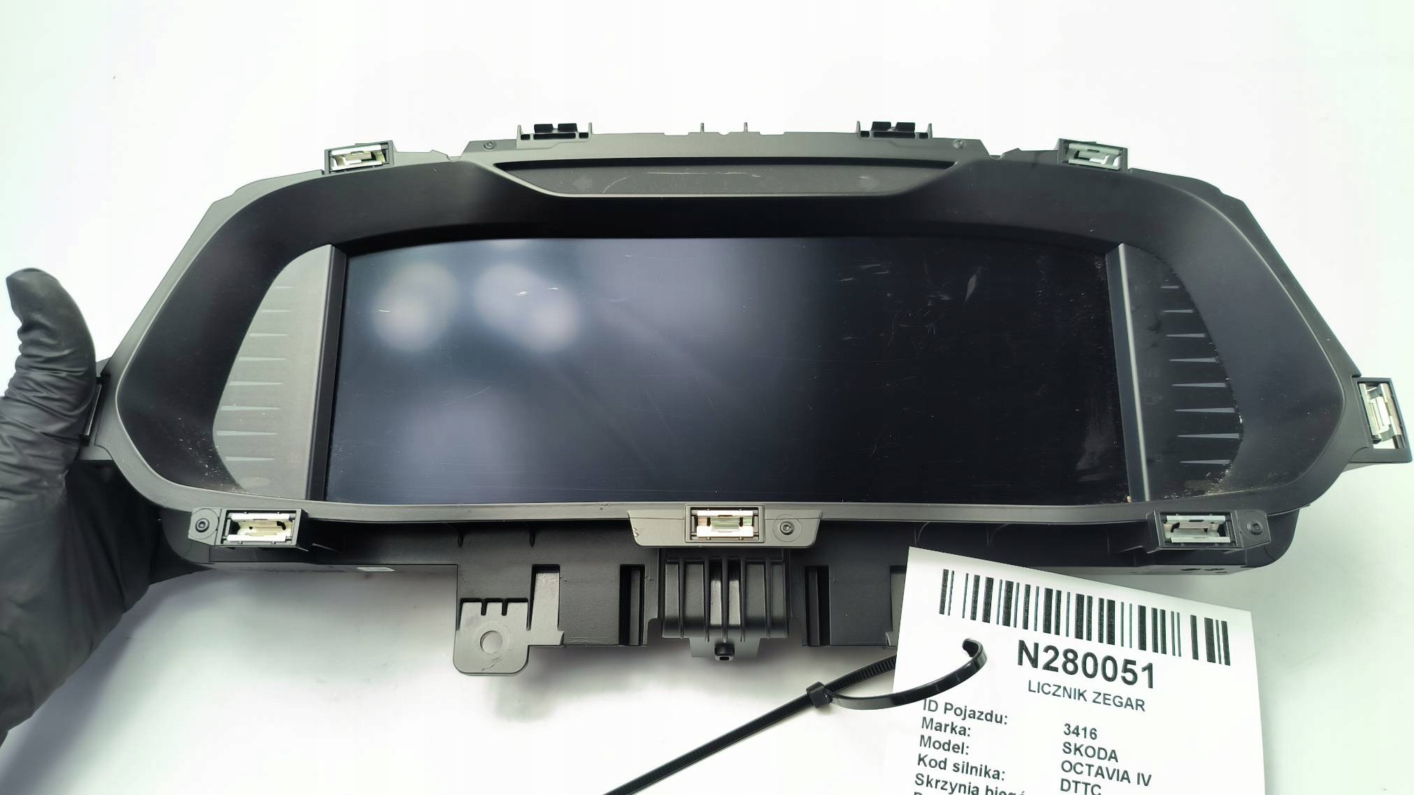 dials clock VIRTUAL EU 5E3920770C SKODA OCTAVIA IV