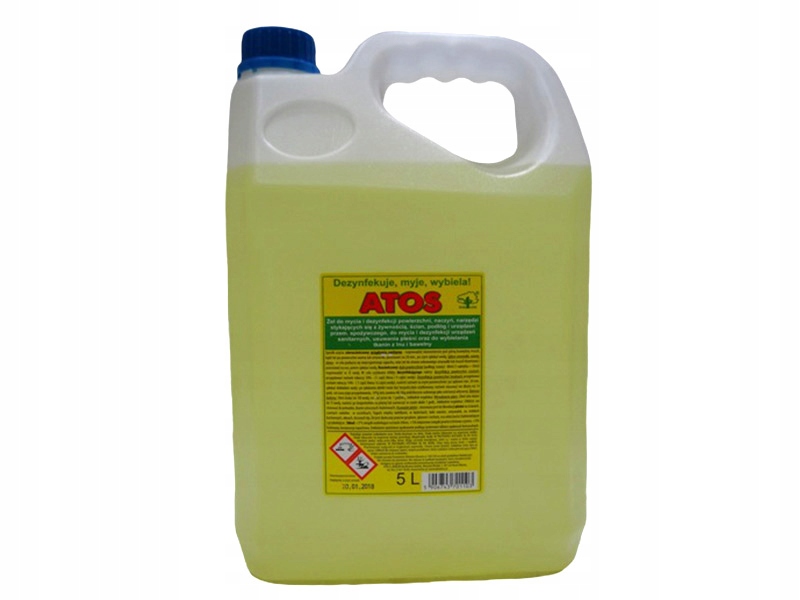 

Żel myjąco dezynfekujący Barlon Atos 5l chlor