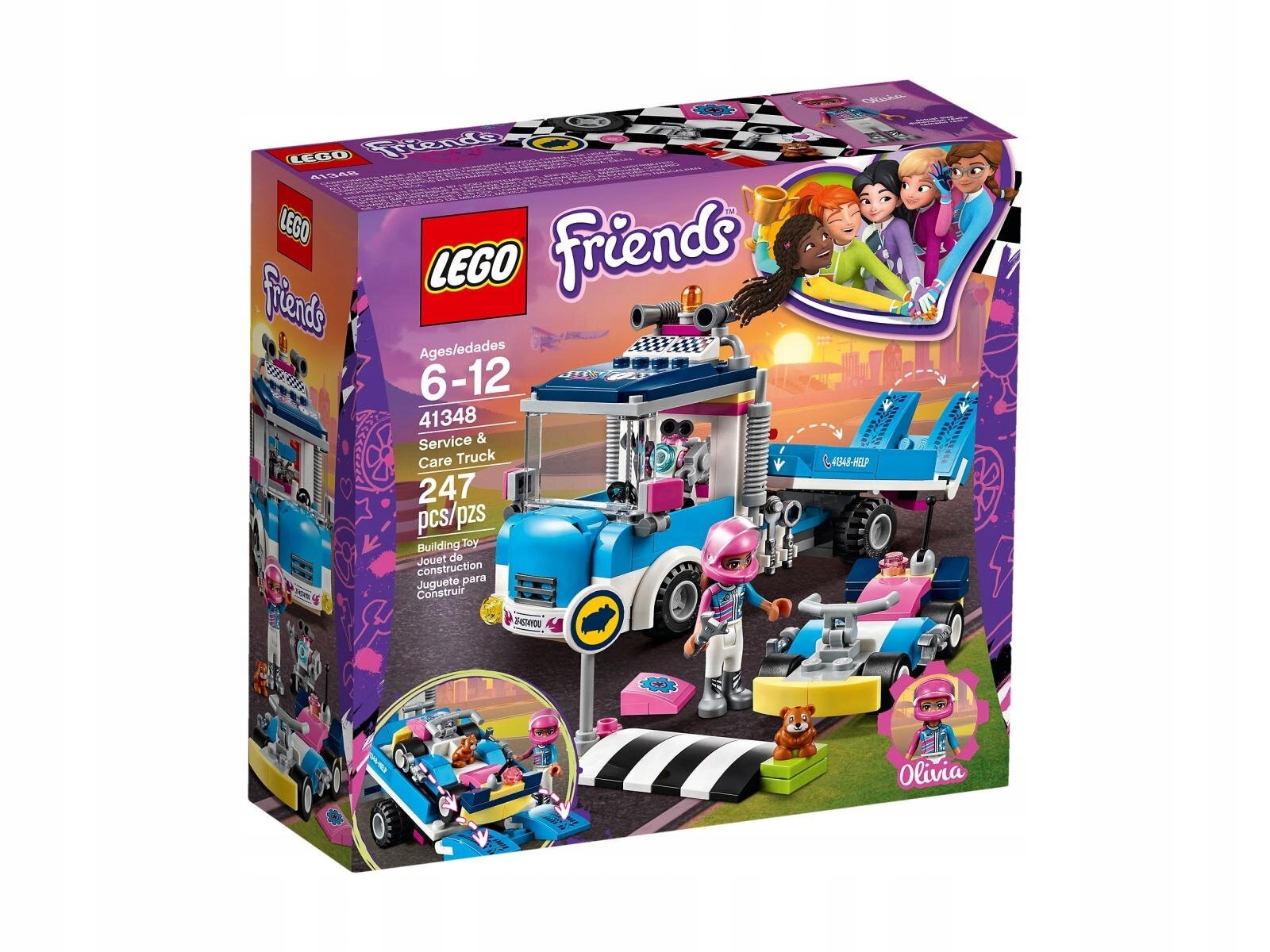 Lego Friends 41348 Furgonetka usługowa Nowe