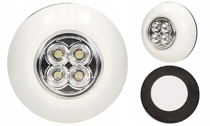 

Lampka Dotykowa Led do Szafki na Baterie 3x Aaa