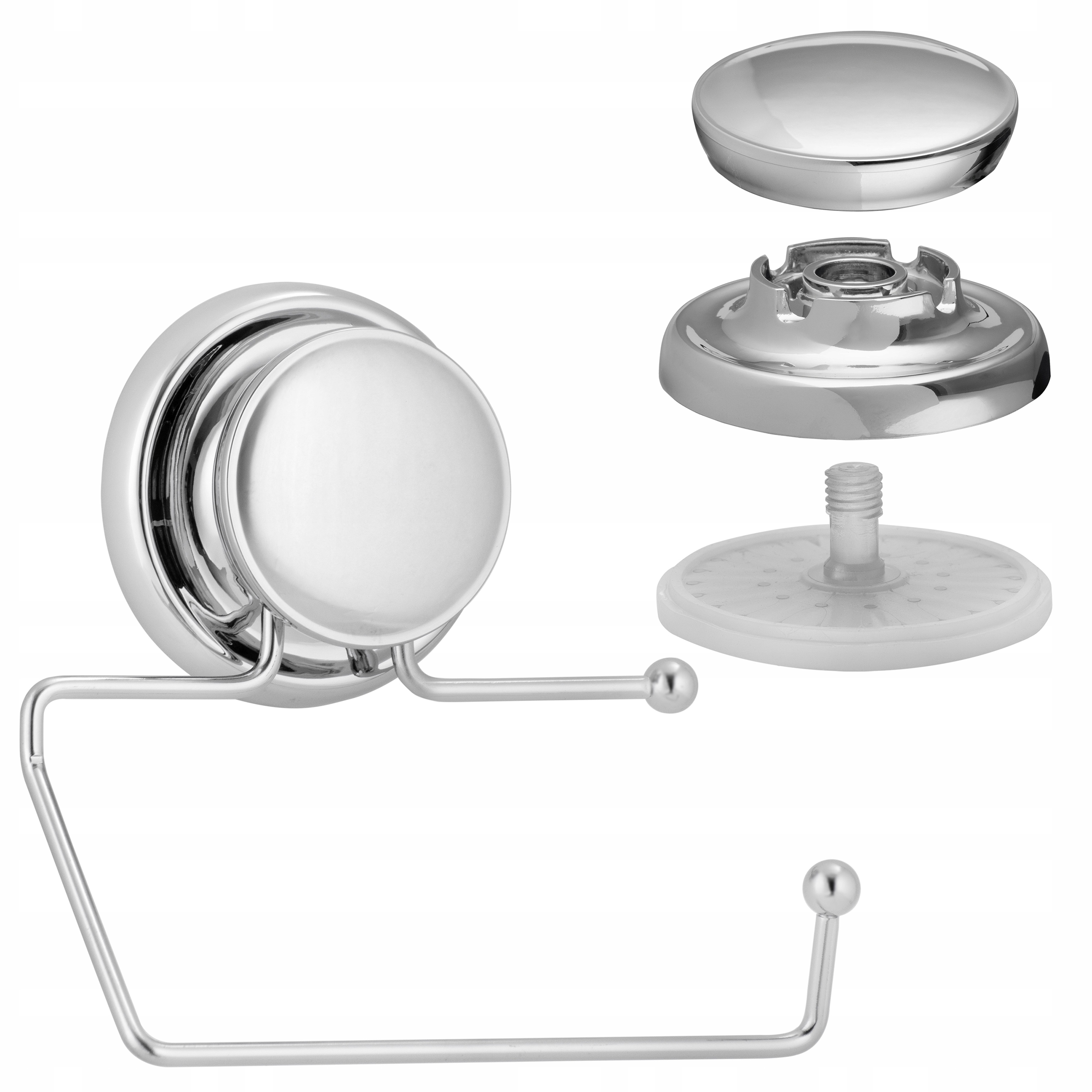 

Wieszak Uchwyt Na Papier Toaletowy Stal przyssawka