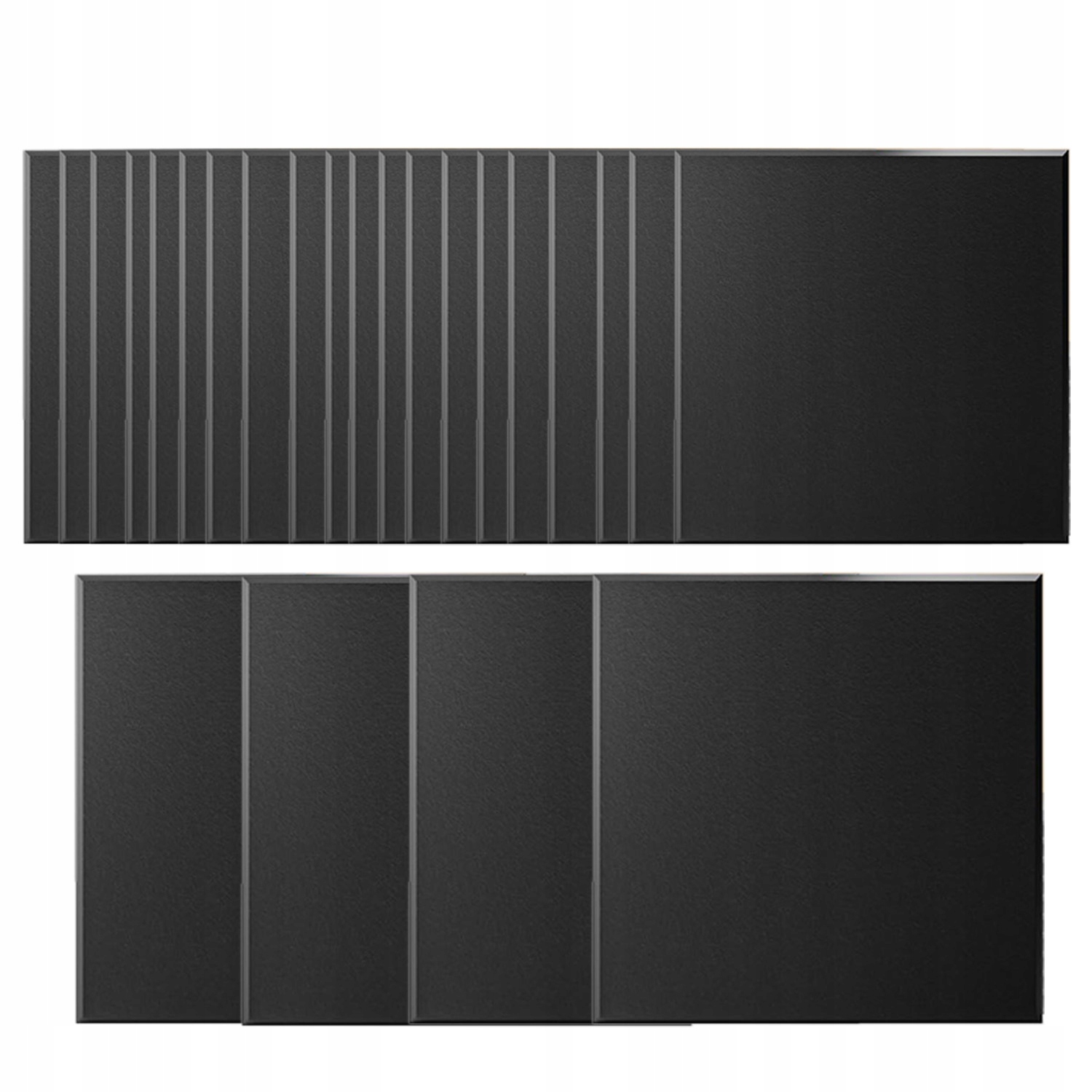 Akustická pěna Čtverec s fází, oboustranný dekorativní panel do obývacího pokoje, 24x