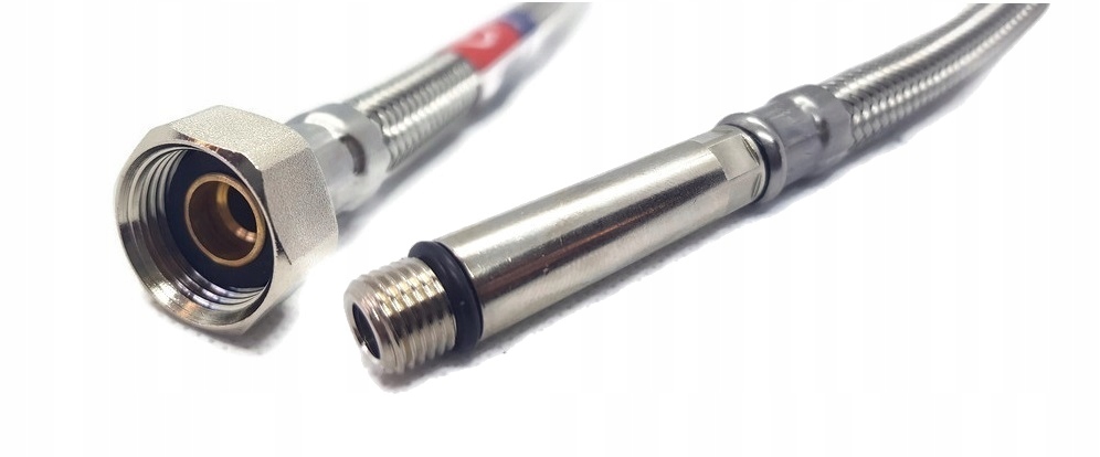 TUCAI Wężyk 3/8 M10 do baterii w oplocie 60 cm