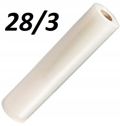 Folia Do Zgrzewarki Próżniowej 28cm Rolka 3m