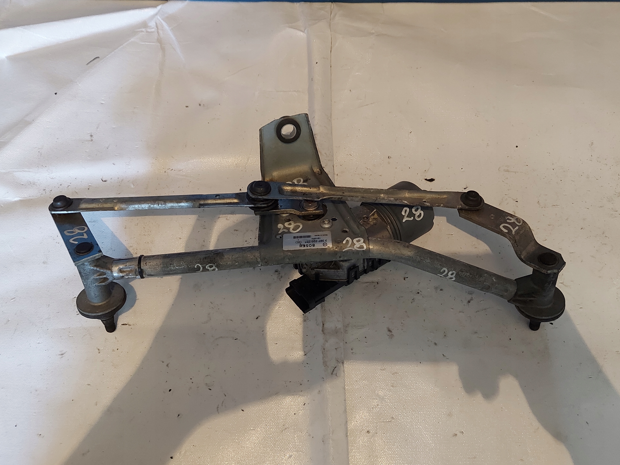 wiper mechanism PEUGEOT 206 plus 3397020578 front