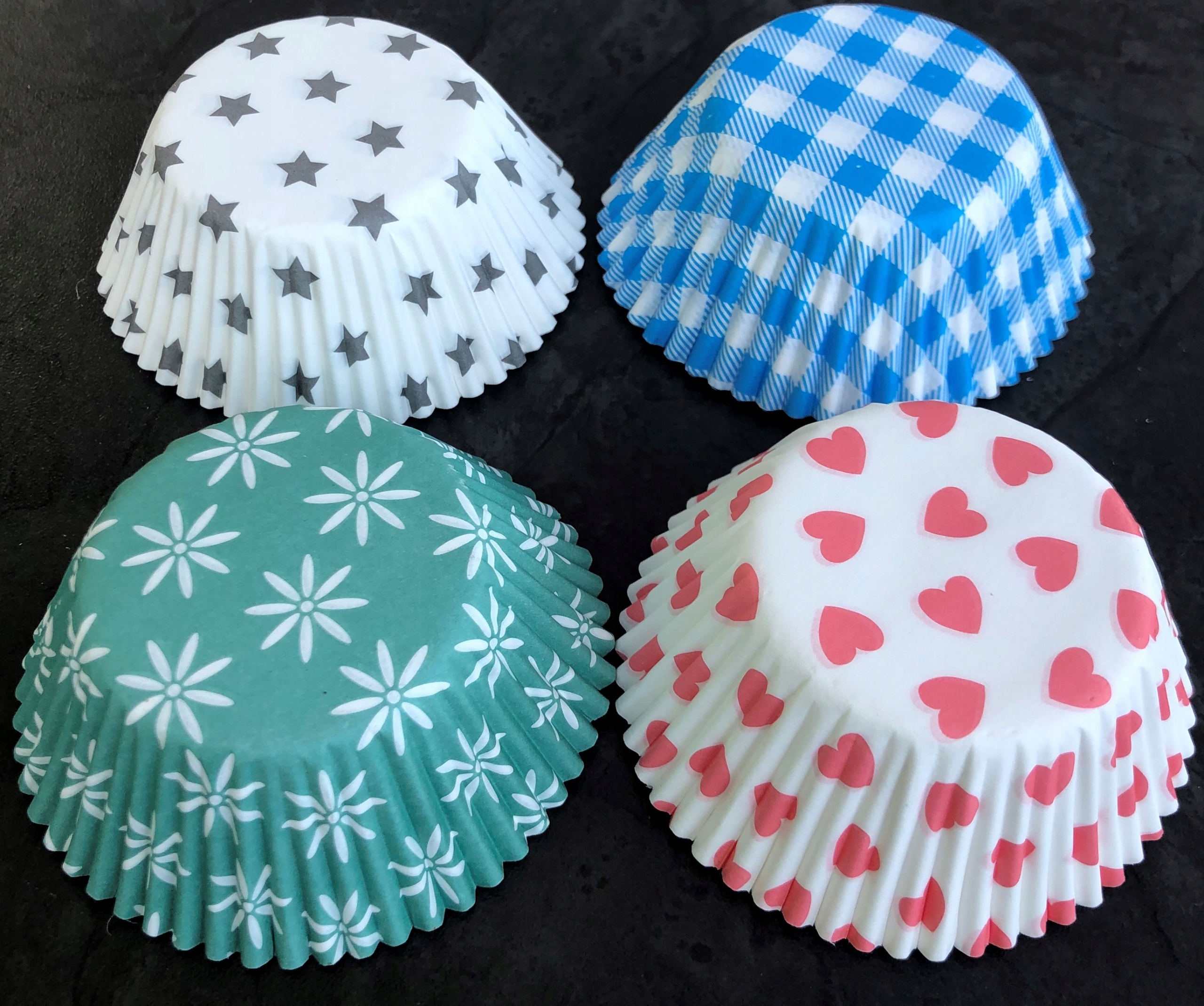 

Foremki do muffinek Ciastek Babeczek Papierowe 100