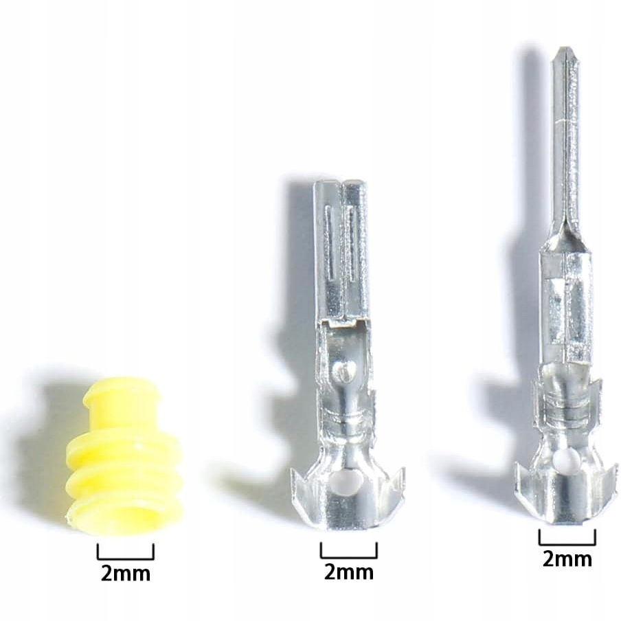 KONEKTORÓW SAMOCHODOWYCH ZESTAW IZOLACJA KABLOWYCH KONEKTOR ZATKANE ZŁĄCZA Marka inna