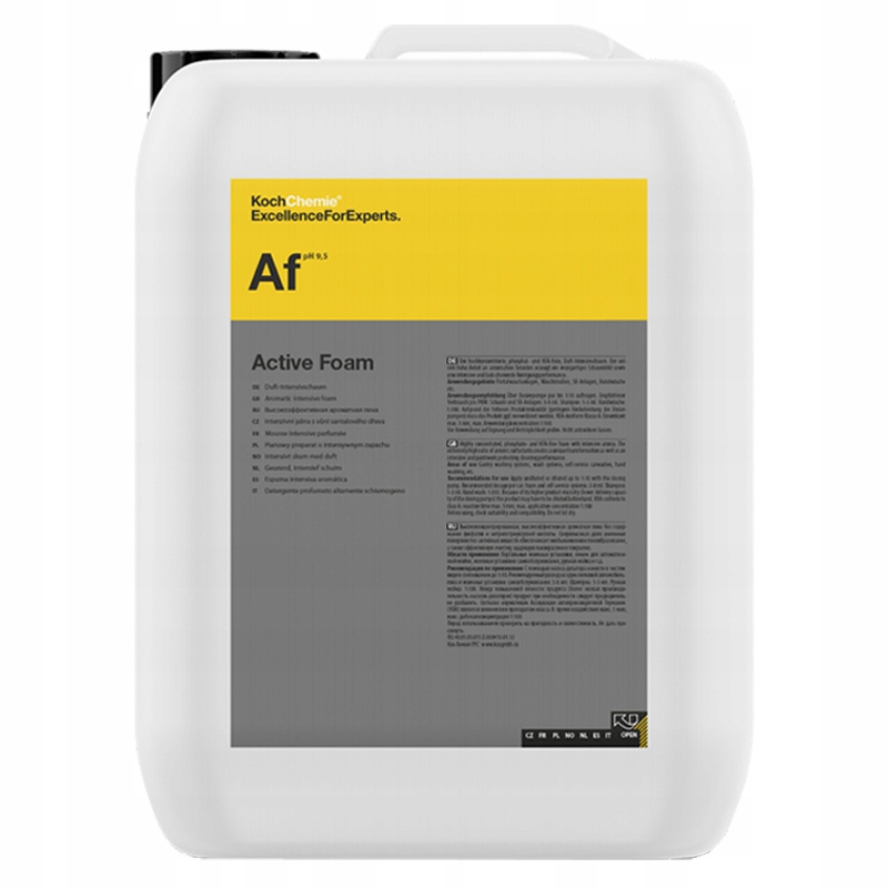 KOCH ACTIVE FOAM pianowy preparat koncentrat 10L Pojemność w ofercie 10 l