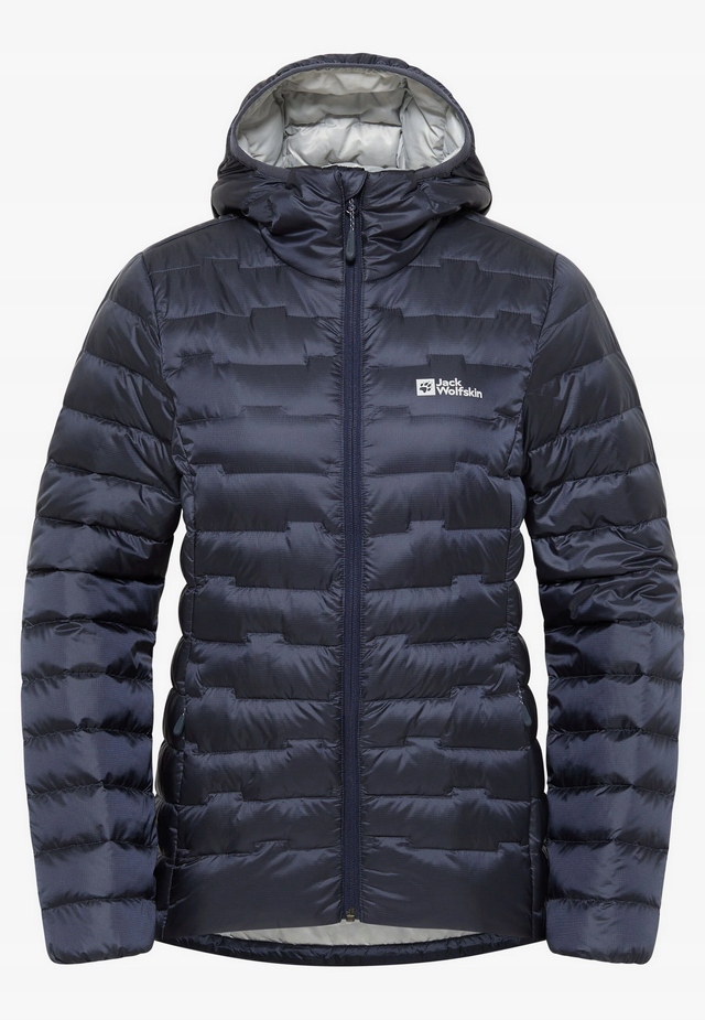Dámská péřová bunda Jack Wolfskin Passamani Down Hoody Graphite S