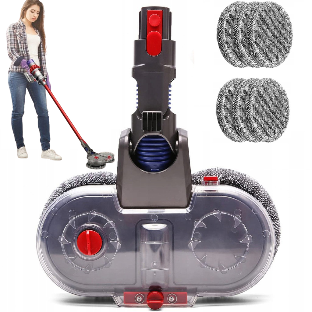 Szczotka Turbo Mop Piorąca Myjąca Do Odkurzacza Dyson V12 Slim V10 Slim