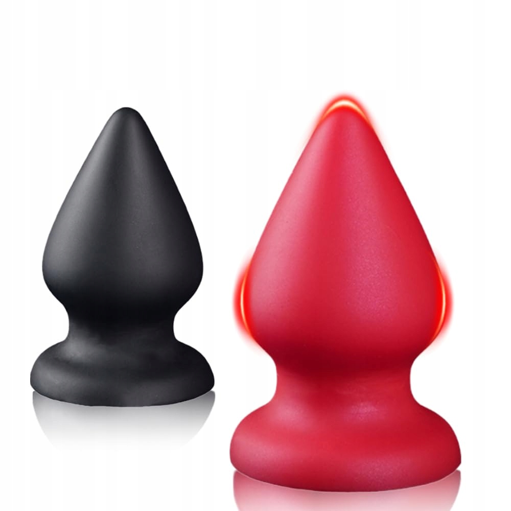 KUAECR Super Soft Silicone Large Anal Plug with Suction Cup — miniatura 8