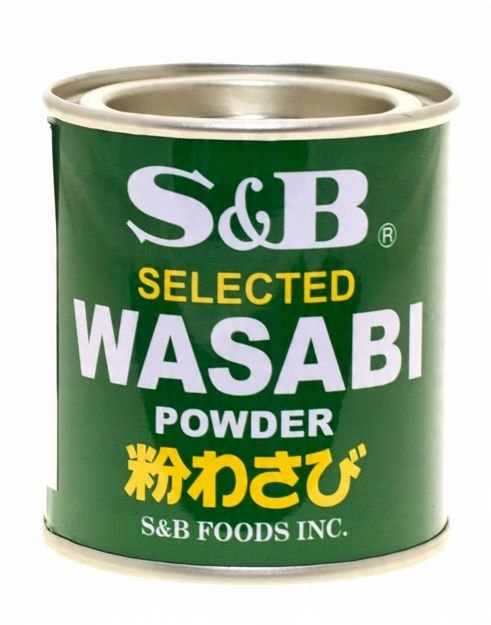 

Chrzan Wasabi w Proszku S&b Japonia Puszka 30g