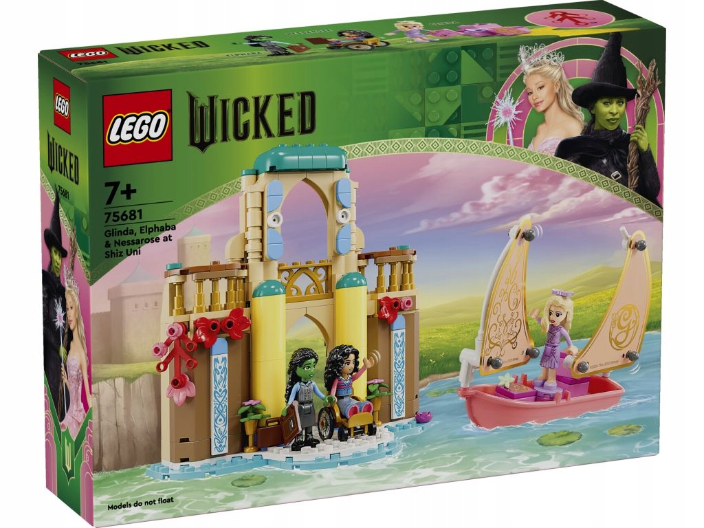 Lego 75681 Zlá Glinda, Elphaba a Nessarose na Shiz University