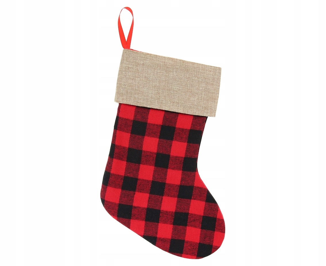 

Skarpeta Świąteczna na Prezenty Gwiazdka Mikołaj