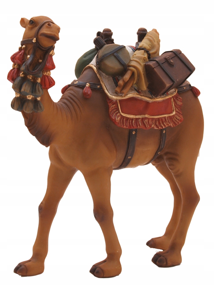 

Wielbłąd z bagażem- 14,2cm wysoki/ do fig. 15-20cm