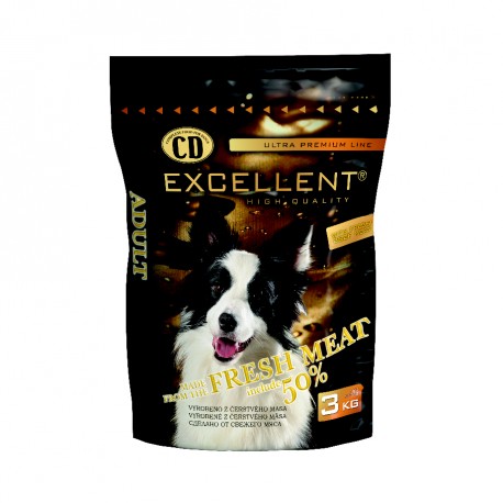 Levně Suché krmivo pro psy CDExcellent Beef/Hovězí maso 3 kg