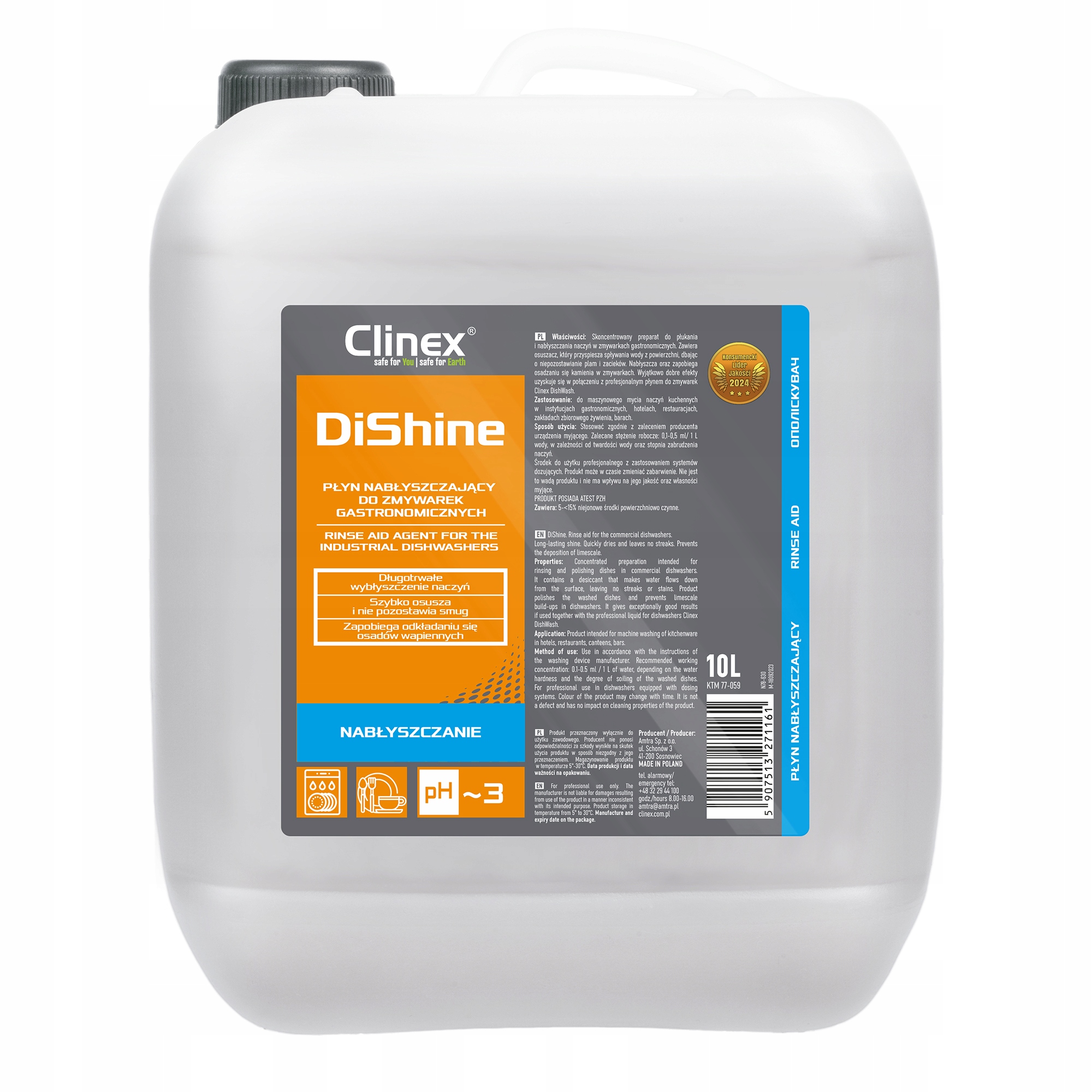 Levně Clinex DiShine 10L
