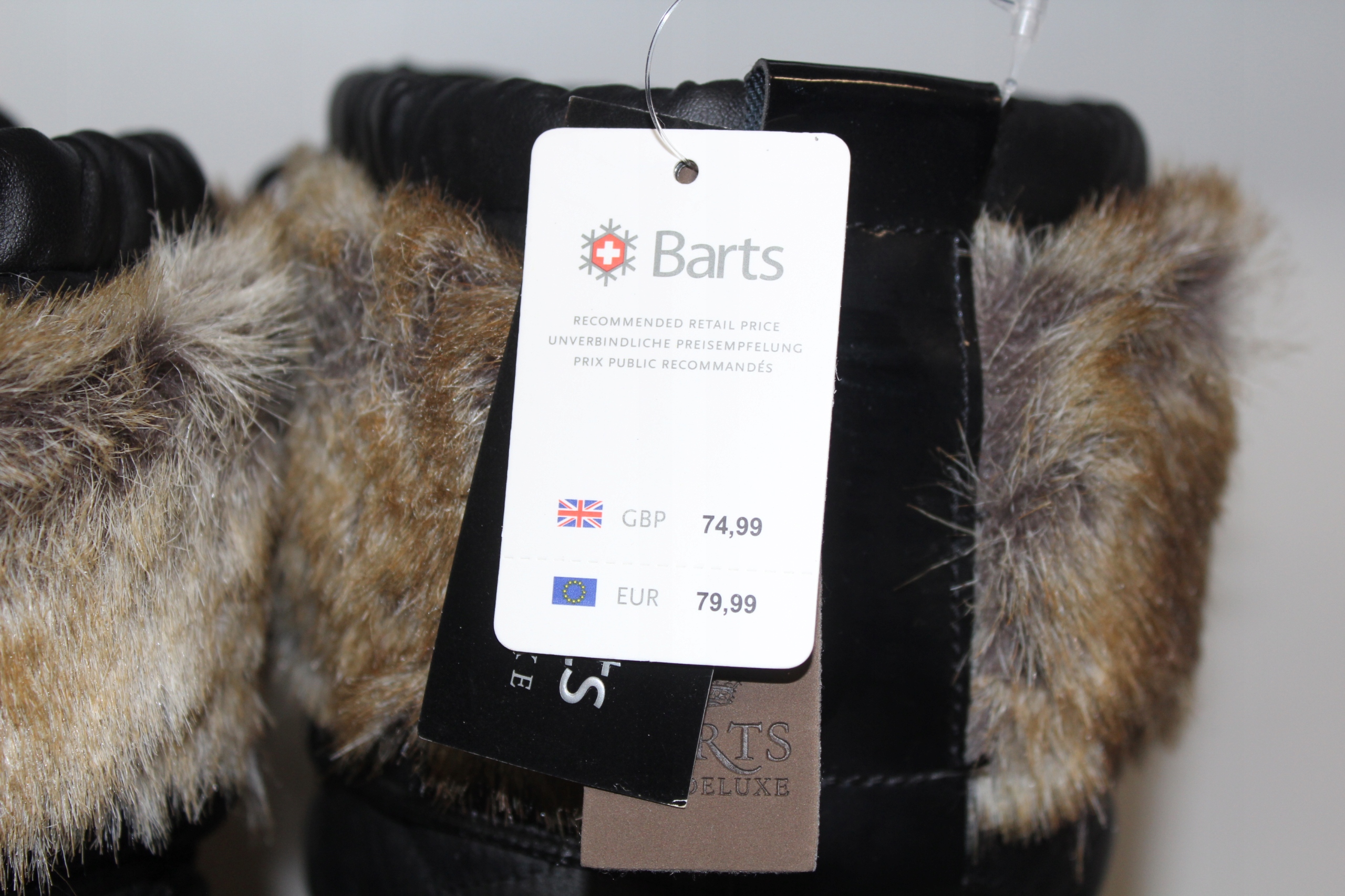 BARTS FUR BOOTS Śniegowce roz.S 36/38 230mm ..[1] Długość wkładki 23 cm