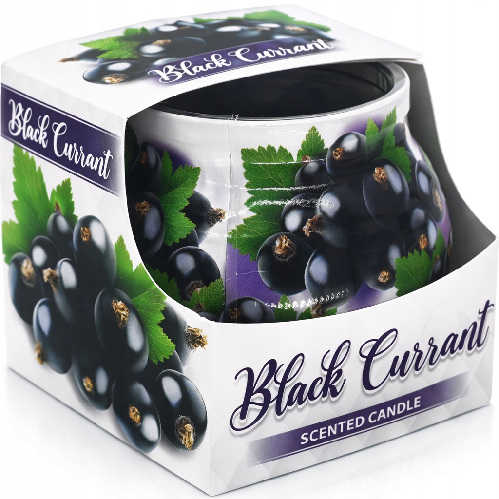 Świeca zapachowa parafinowa Miral 80 g BLACK CURRANT