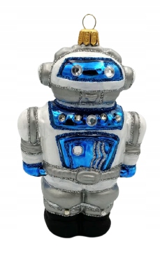 

Bombki Choinkowe Szklane Robot13cm