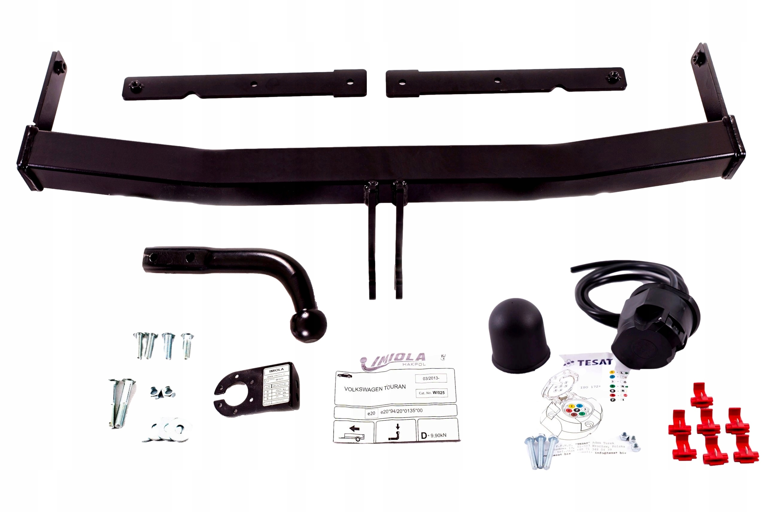 

Hak Holowniczy+wiązka Vw Touran 03-13
