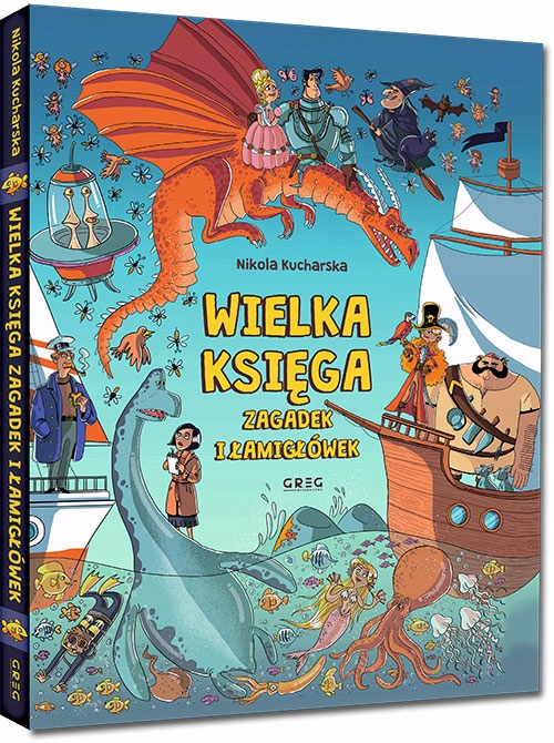 

Wielka księga zagadek i łamigłówek Greg Greg