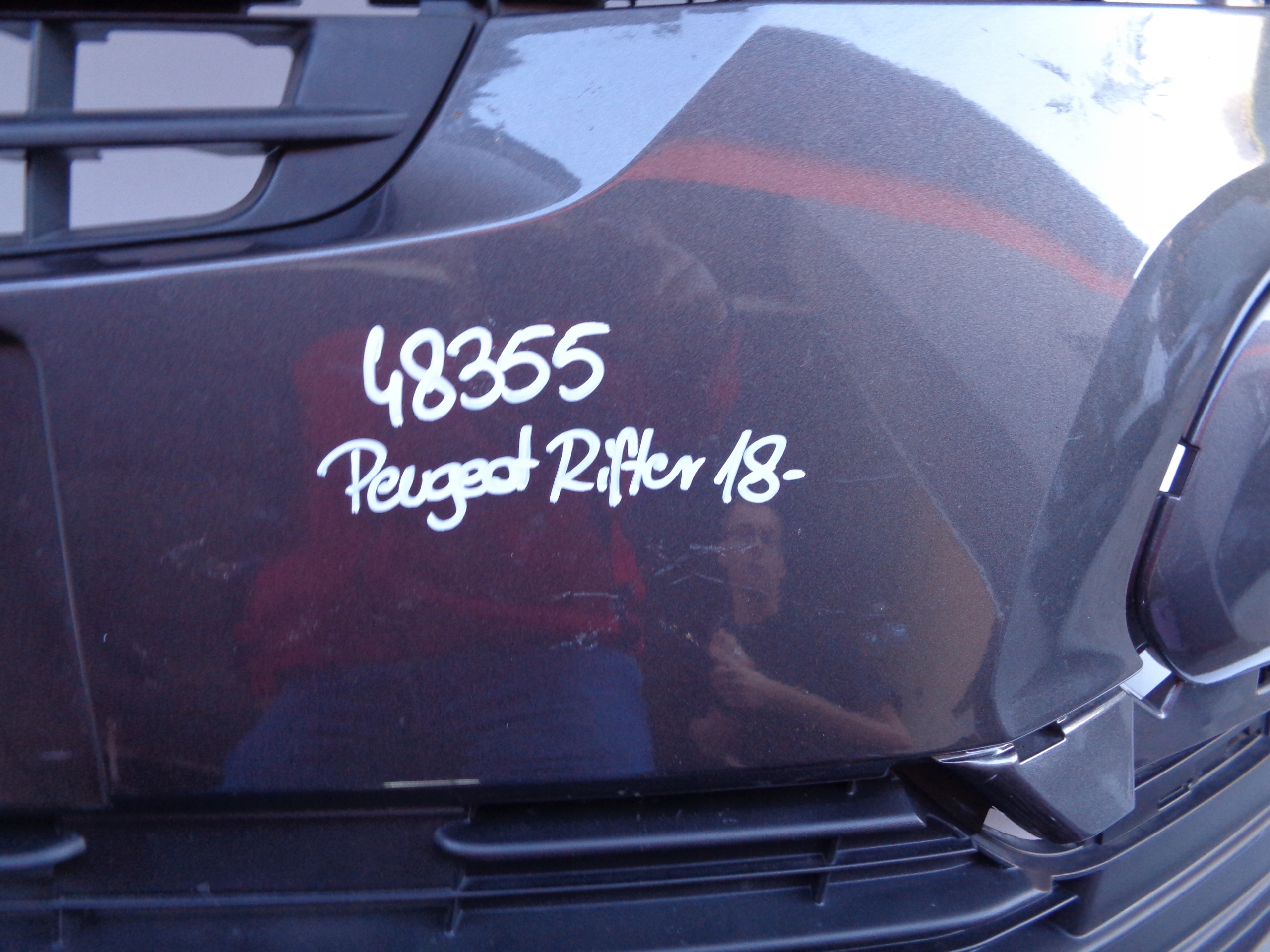 front bumper PEUGEOT RIFTER 18- NR 48355
